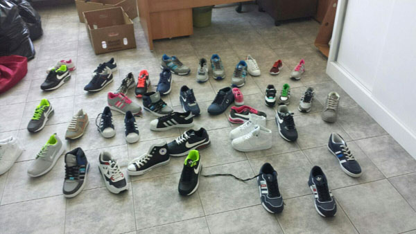 scarpe nike contraffatte