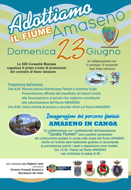 Contratto di Fiume Amaseno - XIII Comunità Montana