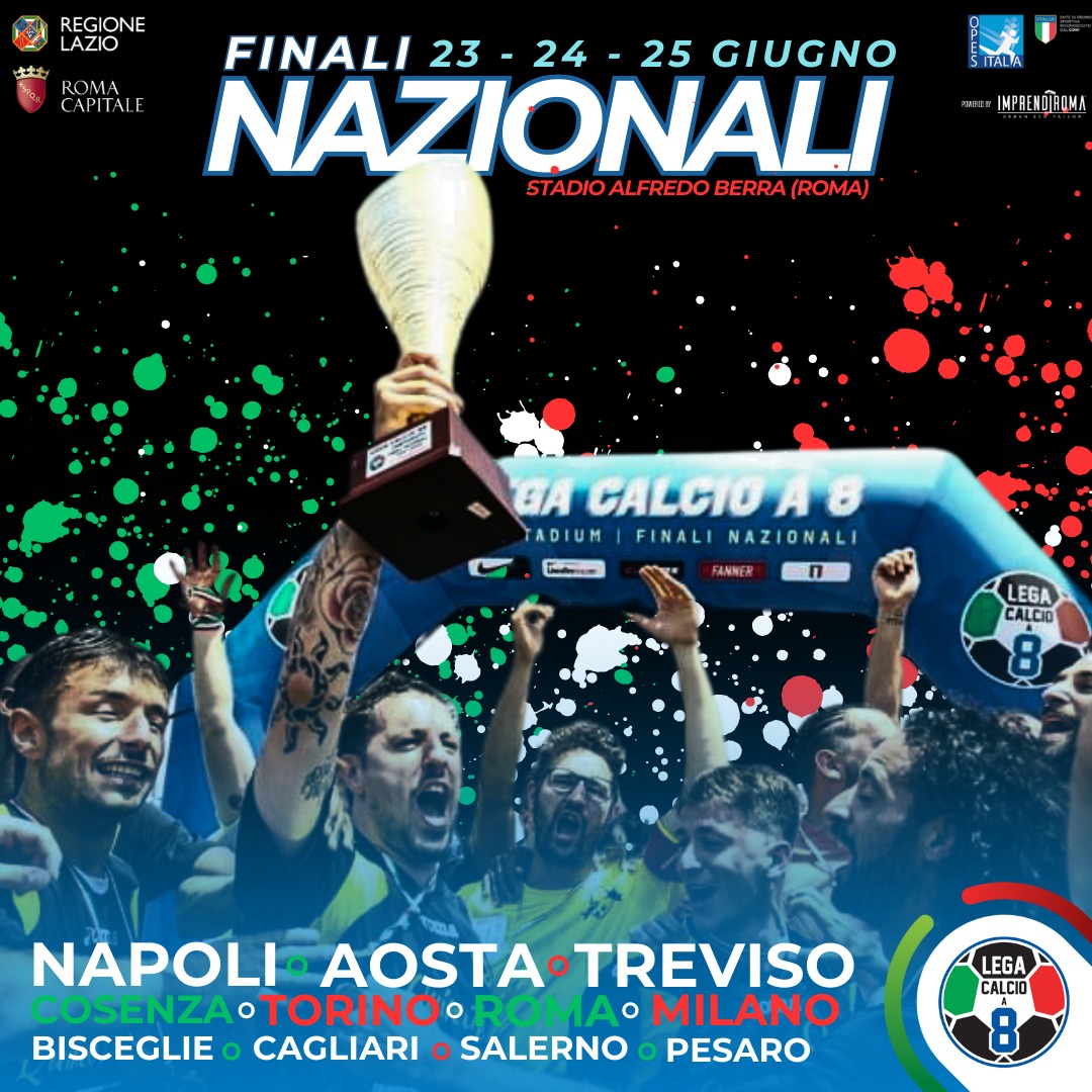 Derby calcio a 8 Flc Napoli e Totti Weese firmato Umbro Italia - Radio  Studio 93 - Solo Belle Canzoni