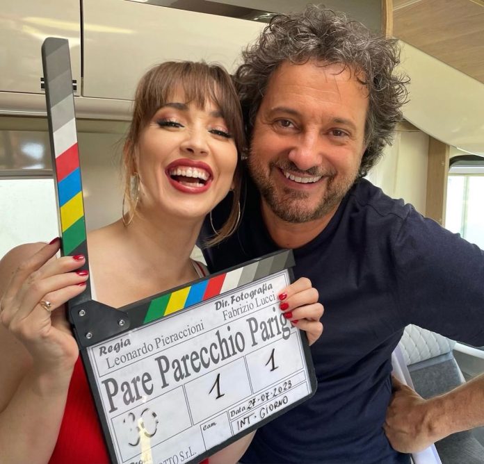 La Francini ad Aprilia per il nuovo film di Pieraccioni